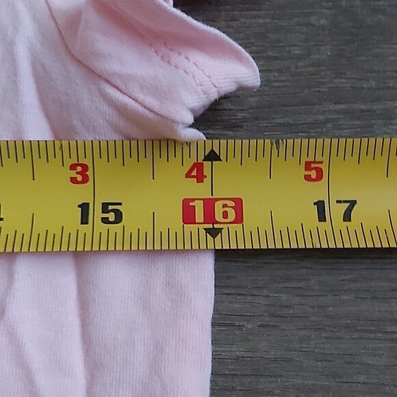 Girls Puma 100% Cotton Pink With Silver Logo T-Shirt - Size XL - Picture 3 of 5